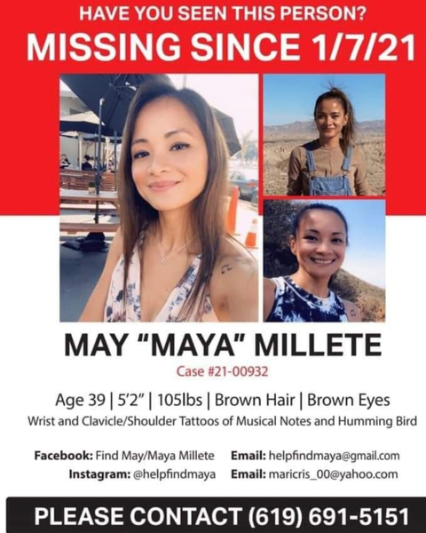 Maya Millete Missing Poster